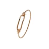 Annoushka Knuckle Bangle In 14ct Yellow Gold