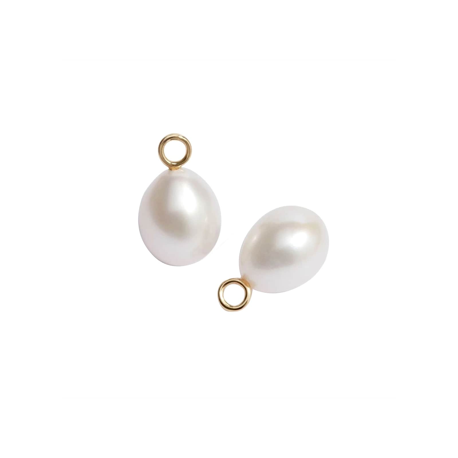 Annoushka Baroque Pearl Earring Drops In 18ct Yellow Gold Annoushka Baroque Pearl Earring Drops In 18ct Yellow Gold
