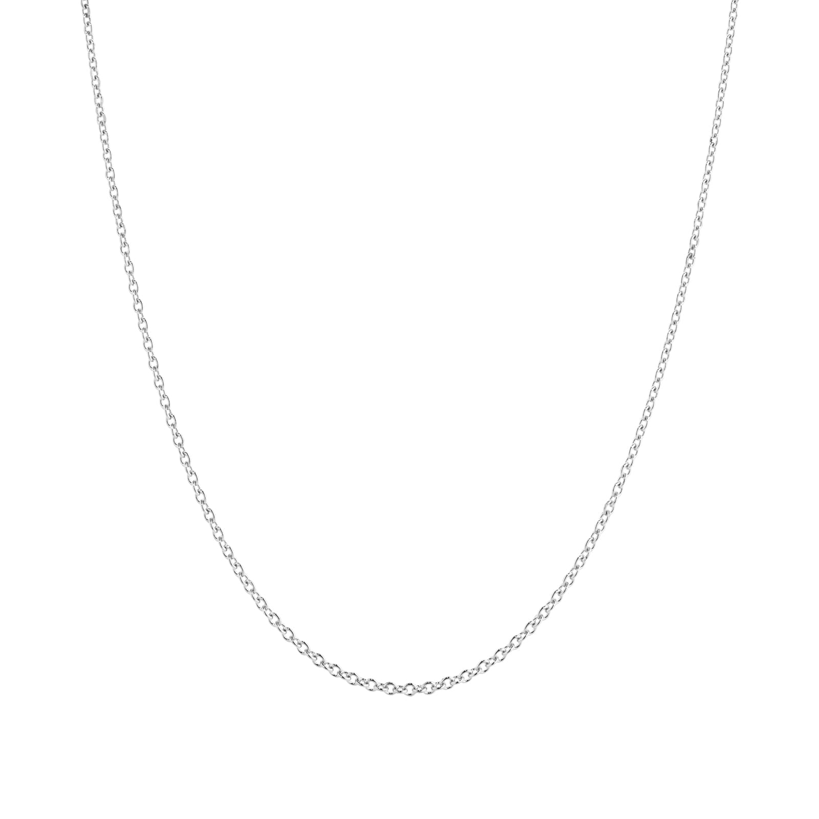 Sterling Silver 16 Inch Trace Chain Necklace