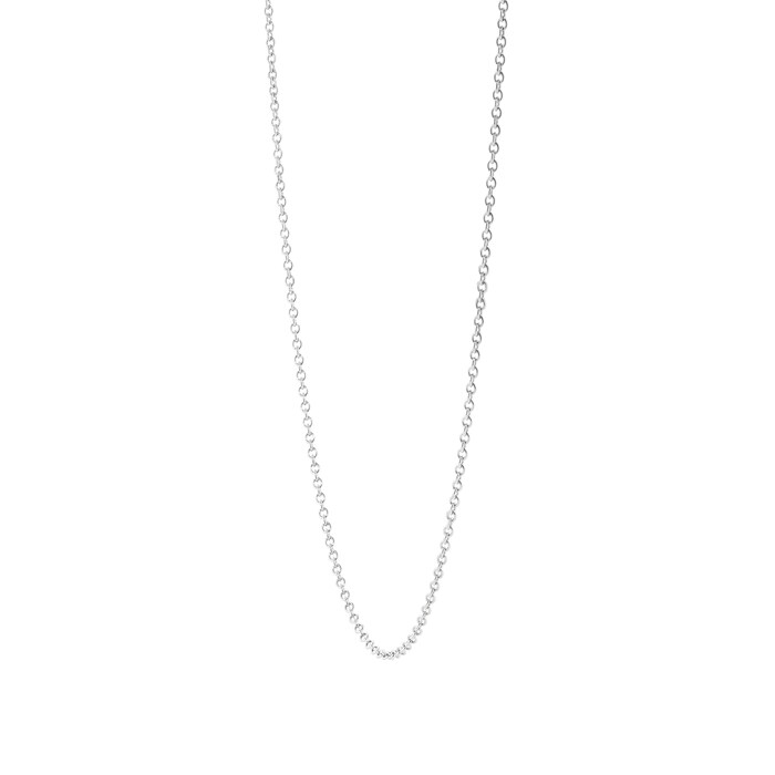 886 Royal Mint Sterling Silver 16 Inch Trace Chain Necklace