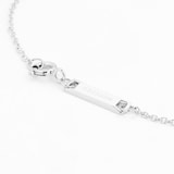 886 Royal Mint Sterling Silver 16 Inch Trace Chain Necklace