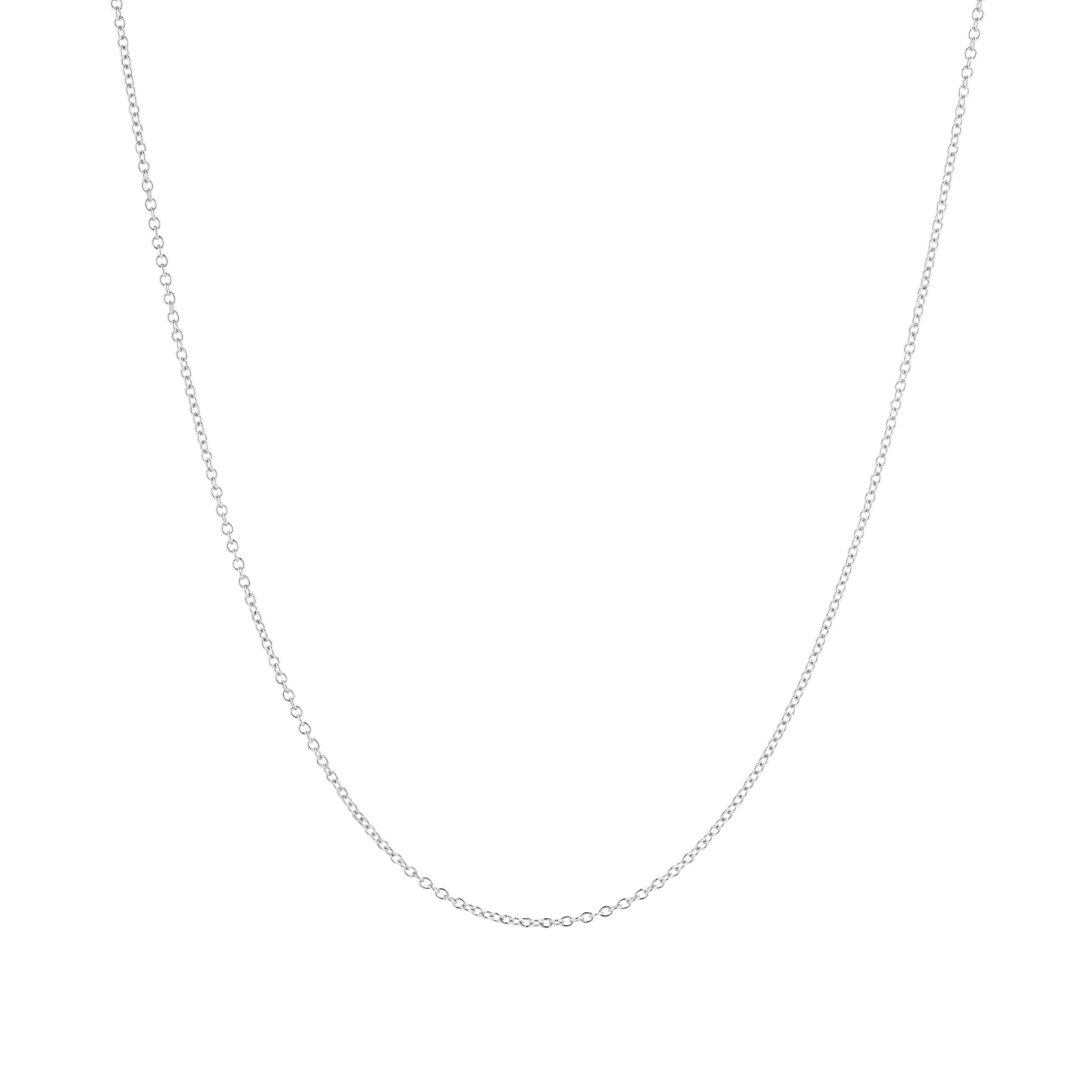 Sterling Silver 20 Inch Trace Chain Necklace