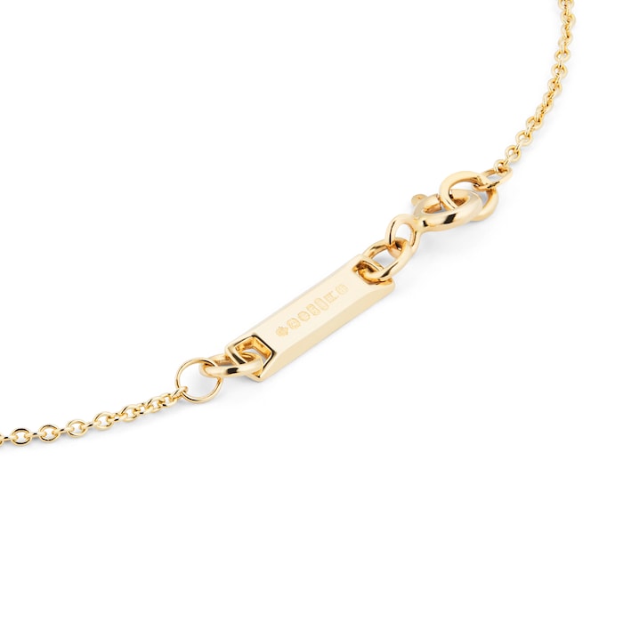 886 Royal Mint 9ct Yellow Gold 16 Inch Trace Chain Necklace