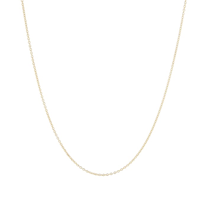 886 Royal Mint 9ct Yellow Gold 20 Inch Trace Chain Necklace
