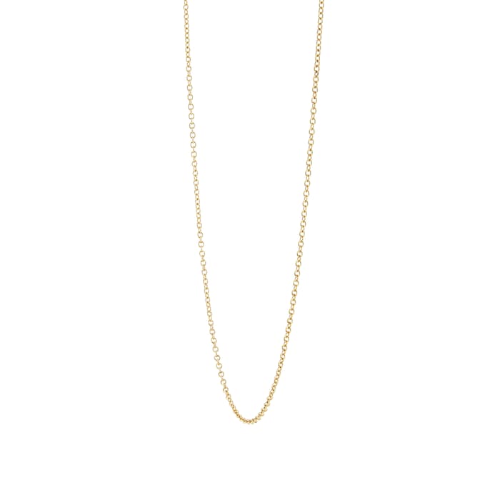 886 Royal Mint 9ct Yellow Gold 20 Inch Trace Chain Necklace