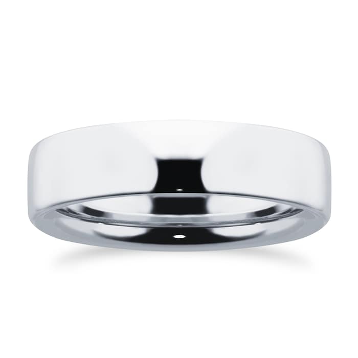 886 Royal Mint Sterling Silver 5mm Ring JLBR-MS | Mappin and Webb