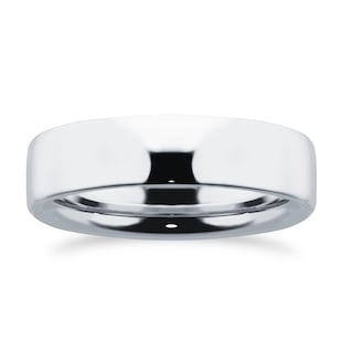 886 Royal Mint Sterling Silver 5mm Ring