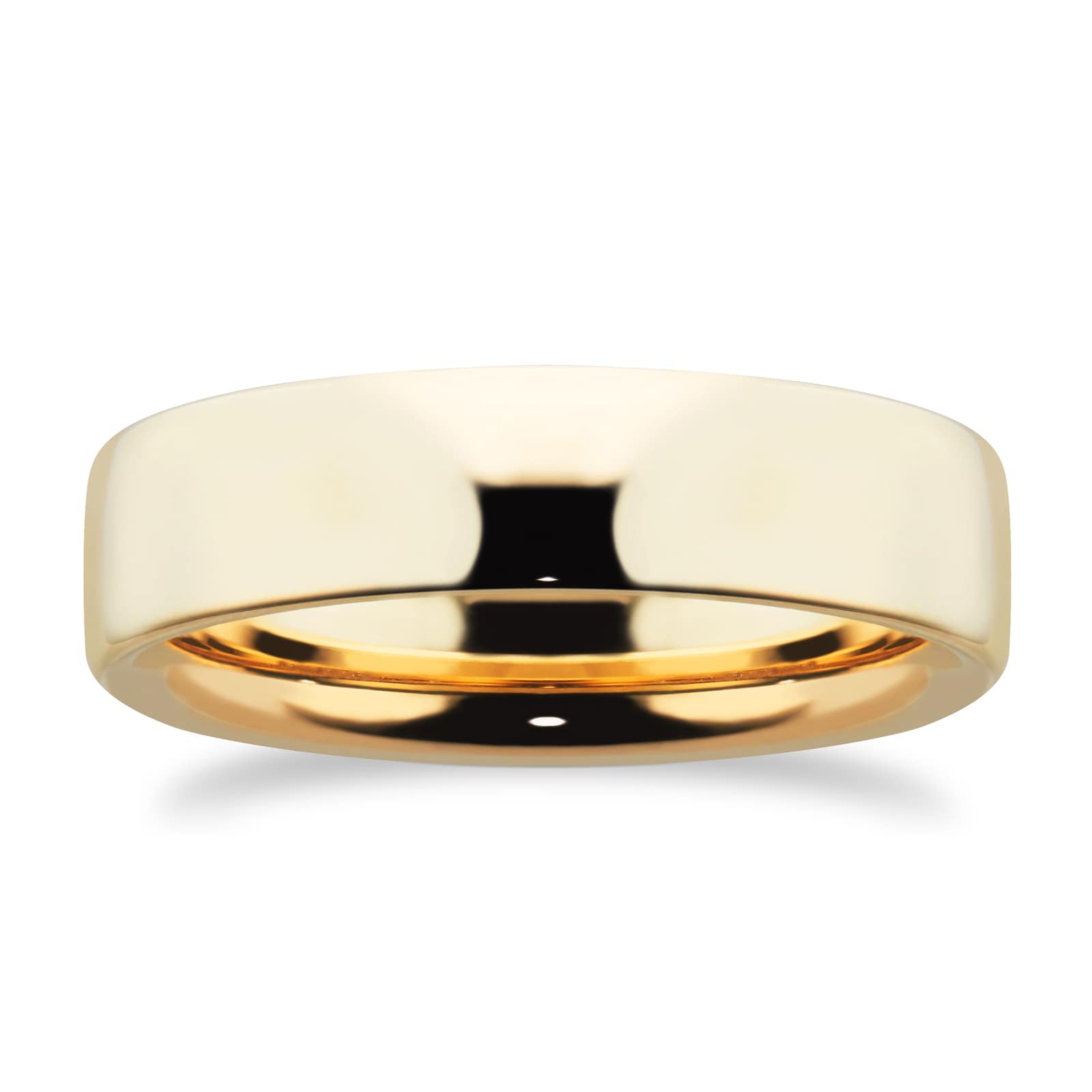 9ct Yellow Gold 5mm Ring
