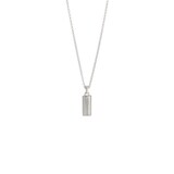 886 Royal Mint Sterling Silver Inch Bar Pendant Necklace