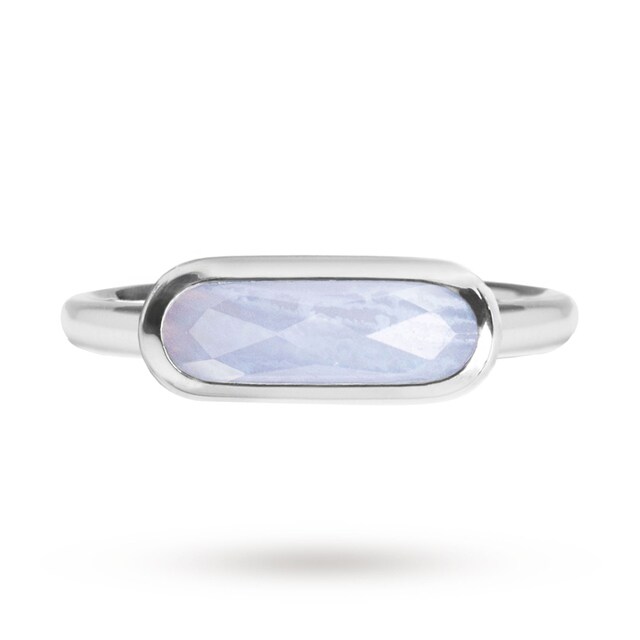 Forever Joma The Rare Blue Chalcedony Ring - Ring Size L