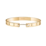 Nouvel Heritage Picnic In Paris Mood 18K Yellow Gold Bangle - Size Medium