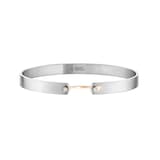 Nouvel Heritage Titanium GM Mood 18K Rose Gold Bangle - Size Large