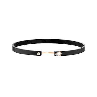 Nouvel Heritage Black Titanium Mood 18K Rose Gold Bangle - Size Small Nouvel Heritage Black Titanium Mood 18K Rose Gold Bangle - Size Small