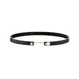 Nouvel Heritage Black Titanium Mood 18K Rose Gold Bangle - Size Small