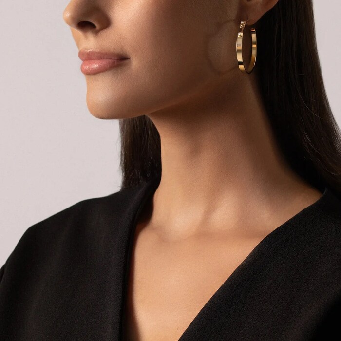 Nouvel Heritage Monday Morning Mood Single Hoop Earrings