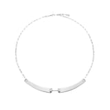 Nouvel Heritage Dinner Date Mood 18K White Gold Necklace