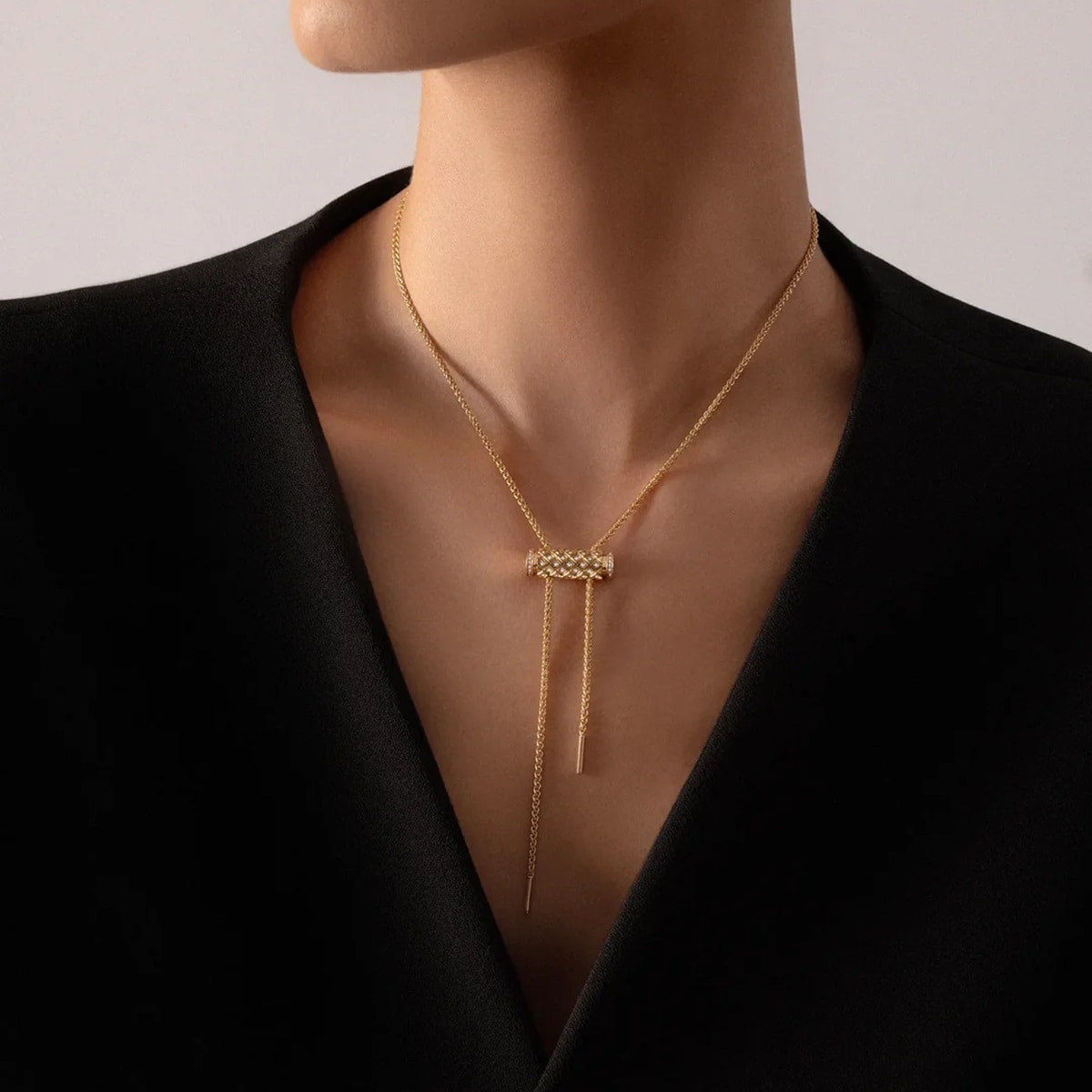 Nouvel Heritage Latch 18K Yellow Gold Chain - 55cm Nouvel Heritage Latch 18K Yellow Gold Chain - 55cm
