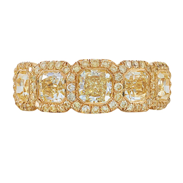JB Star 18k Yellow Gold 2.36cttw Diamond Diamond Band - Ring Size 6.5