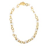 Betteridge 18k Yellow Gold and Rock Crystal Marine Necklace