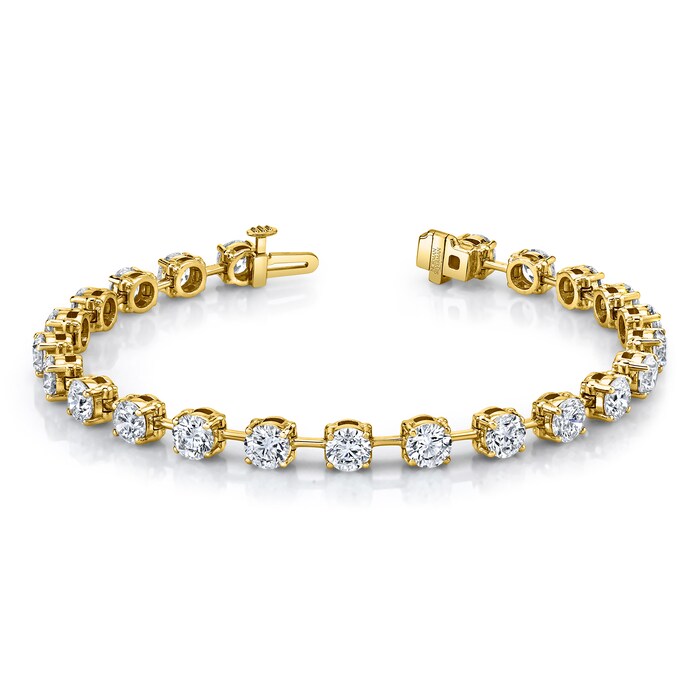 Betteridge 18k Yellow Gold 5.79cttw Brilliant Cut Diamond Bracelet