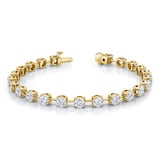 Betteridge 18k Yellow Gold 5.79cttw Brilliant Cut Diamond Bracelet