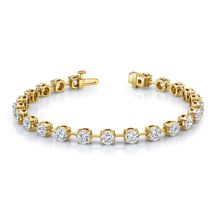 Betteridge 18k Yellow Gold 5.15cttw Brilliant Cut Diamond Bracelet