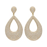 Betteridge 18k Yellow Gold 8.26cttw Brilliant Cut Diamond Pear Shape Drop Earrings