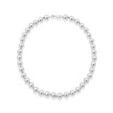 Mappin & Webb Sonnet Silver 10mm Bead Necklace