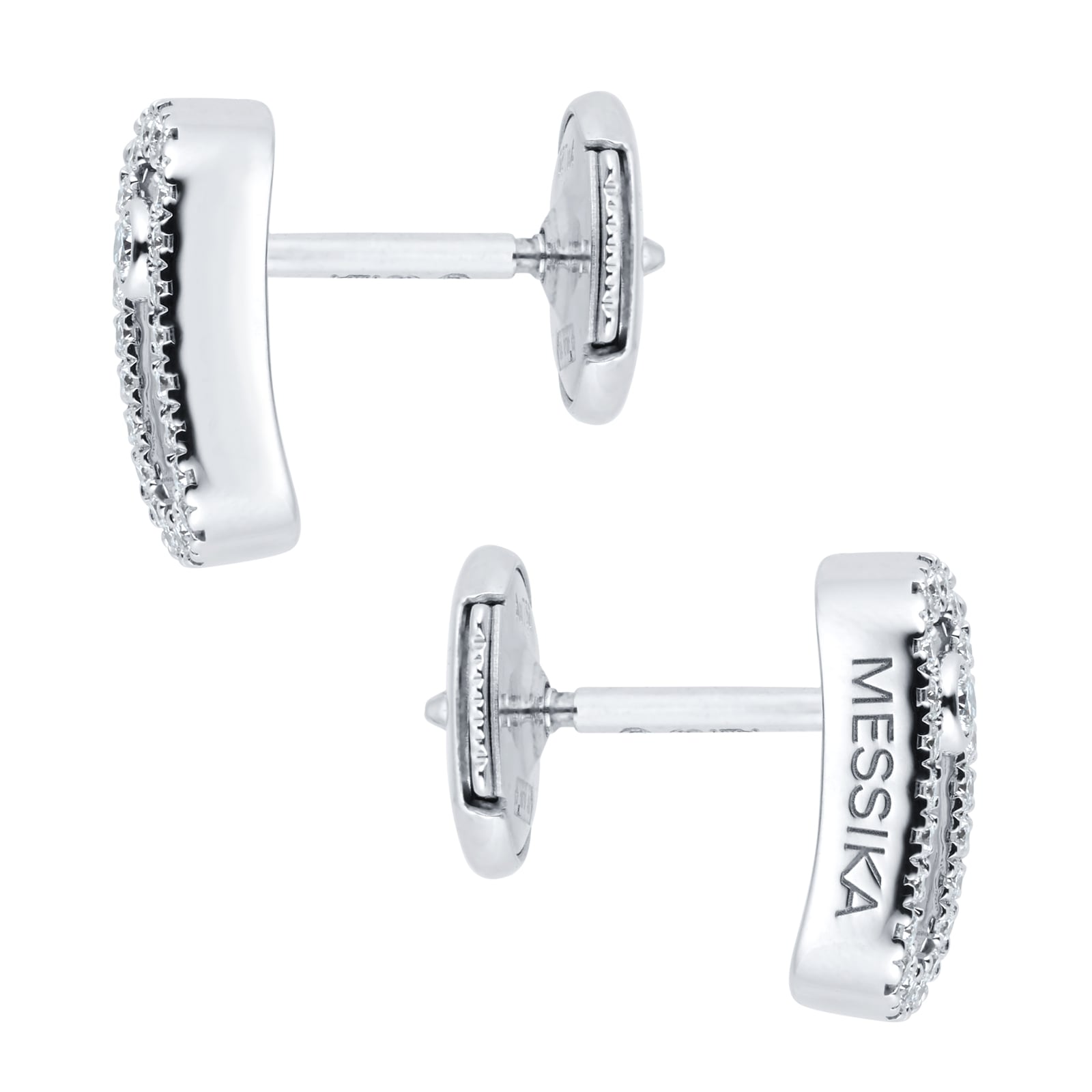 Messika Move Uno 0.16cttw Diamond Earrings