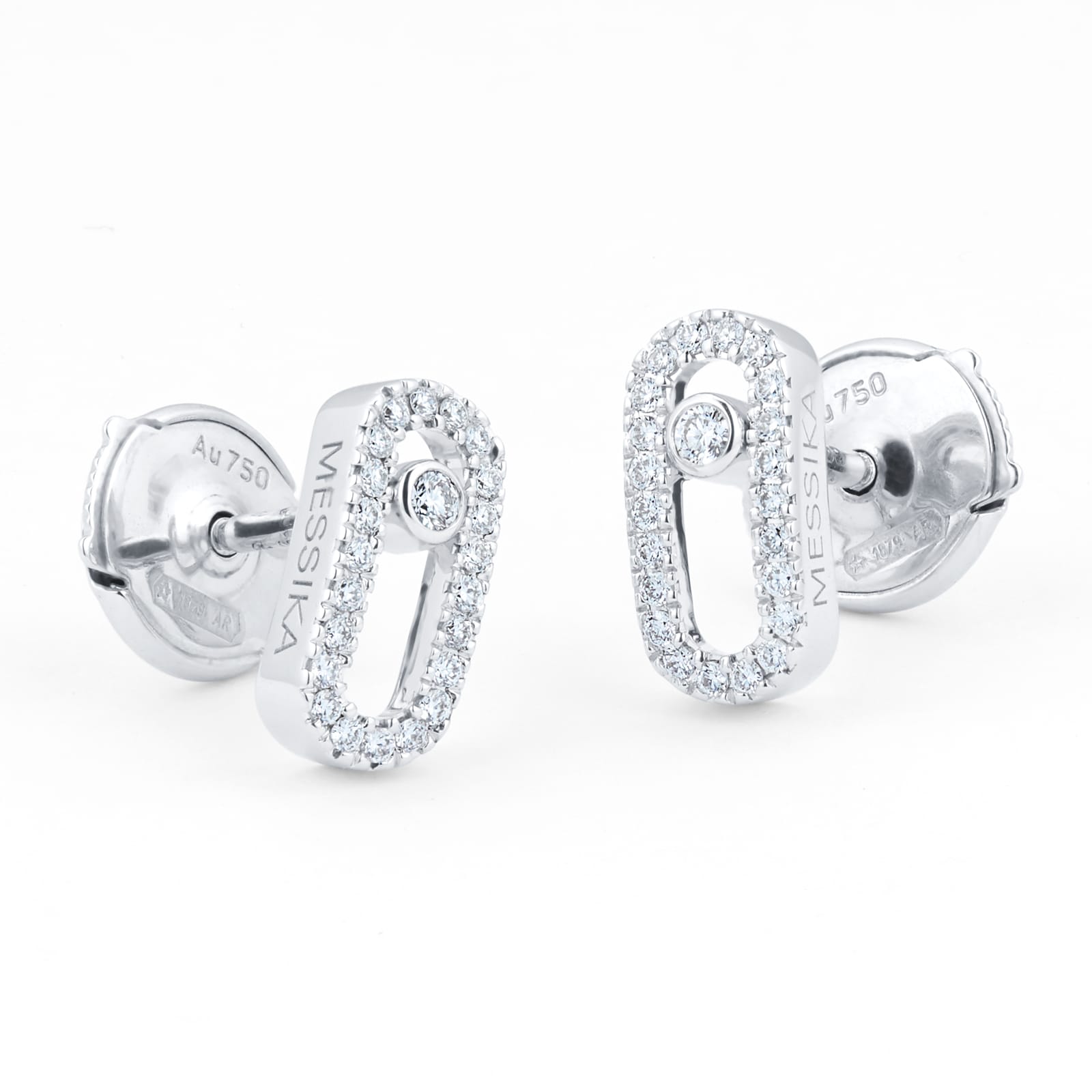 Messika Move Uno 0.16cttw Diamond Earrings