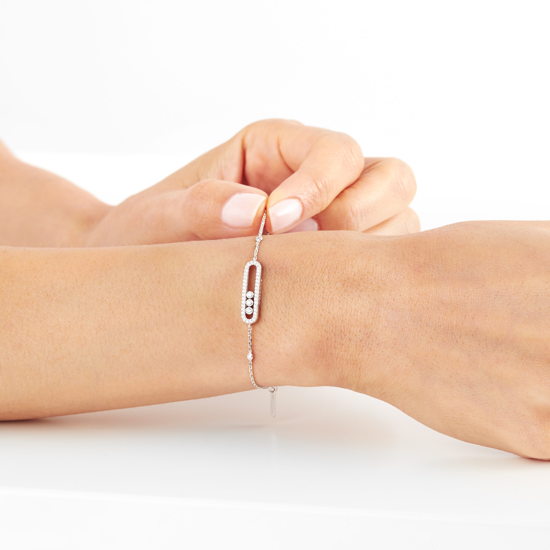 Messika Move Classique Uno 0.29cttw Diamond Pavé Bracelet Messika Move Classique Uno 0.29cttw Diamond Pavé Bracelet