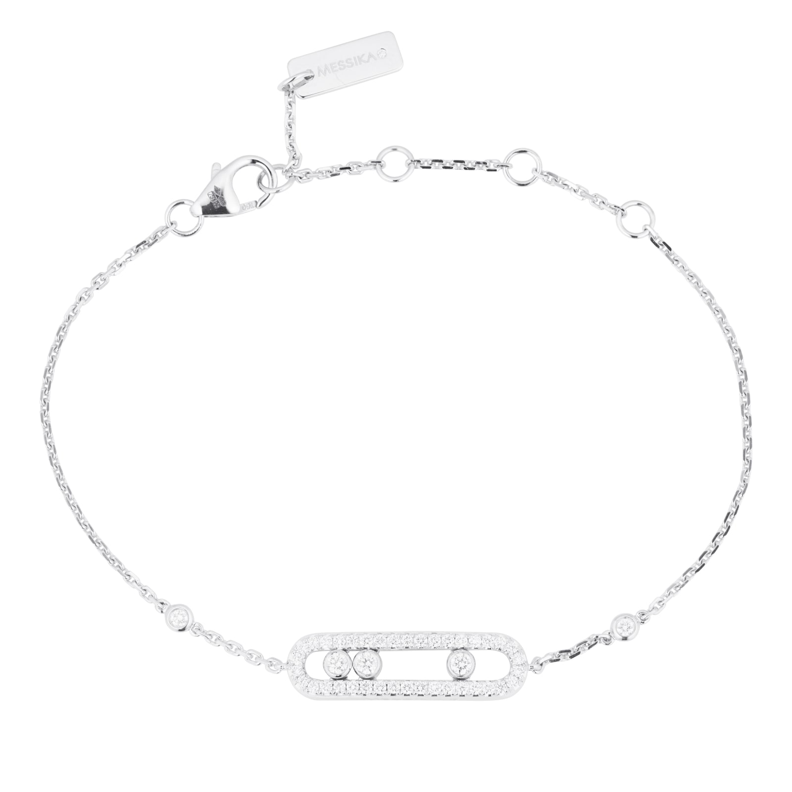 Messika Move Classique Uno 0.29cttw Diamond Pavé Bracelet Messika Move Classique Uno 0.29cttw Diamond Pavé Bracelet