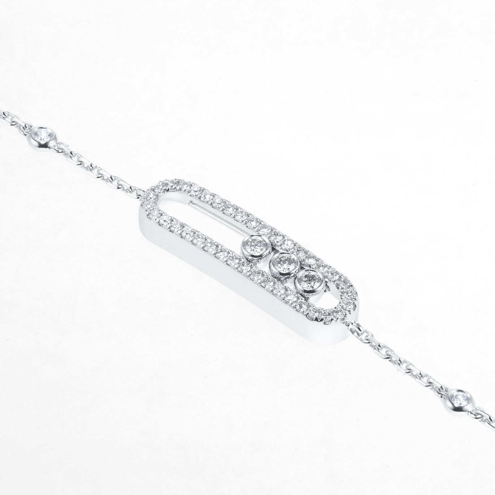 Messika Move Classique Uno 0.29cttw Diamond Pavé Bracelet Messika Move Classique Uno 0.29cttw Diamond Pavé Bracelet