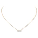 Messika 18ct Yellow Gold Move Uno 0.20ct Diamond Necklace
