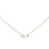 Messika 18ct Yellow Gold Move Uno 0.20ct Diamond Necklace