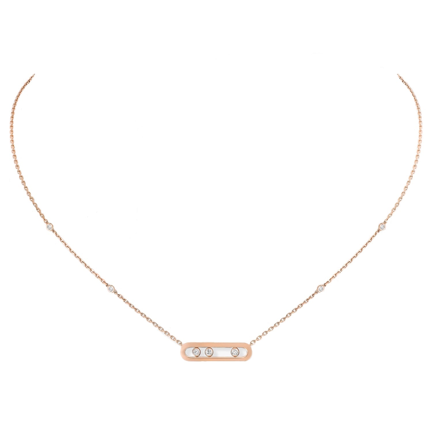 Messika Move Classique 0.14cttw Diamond Necklace