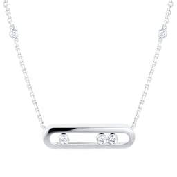 37710054 - Move Classique 0.14cttw Diamond Necklace