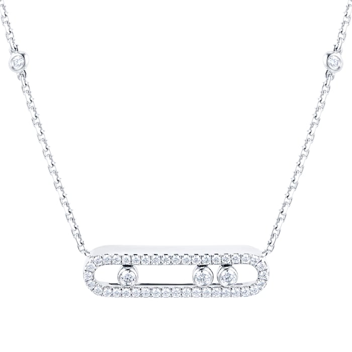 Messika Move Classique 0.33cttw Diamond Pav&eacute; Necklace