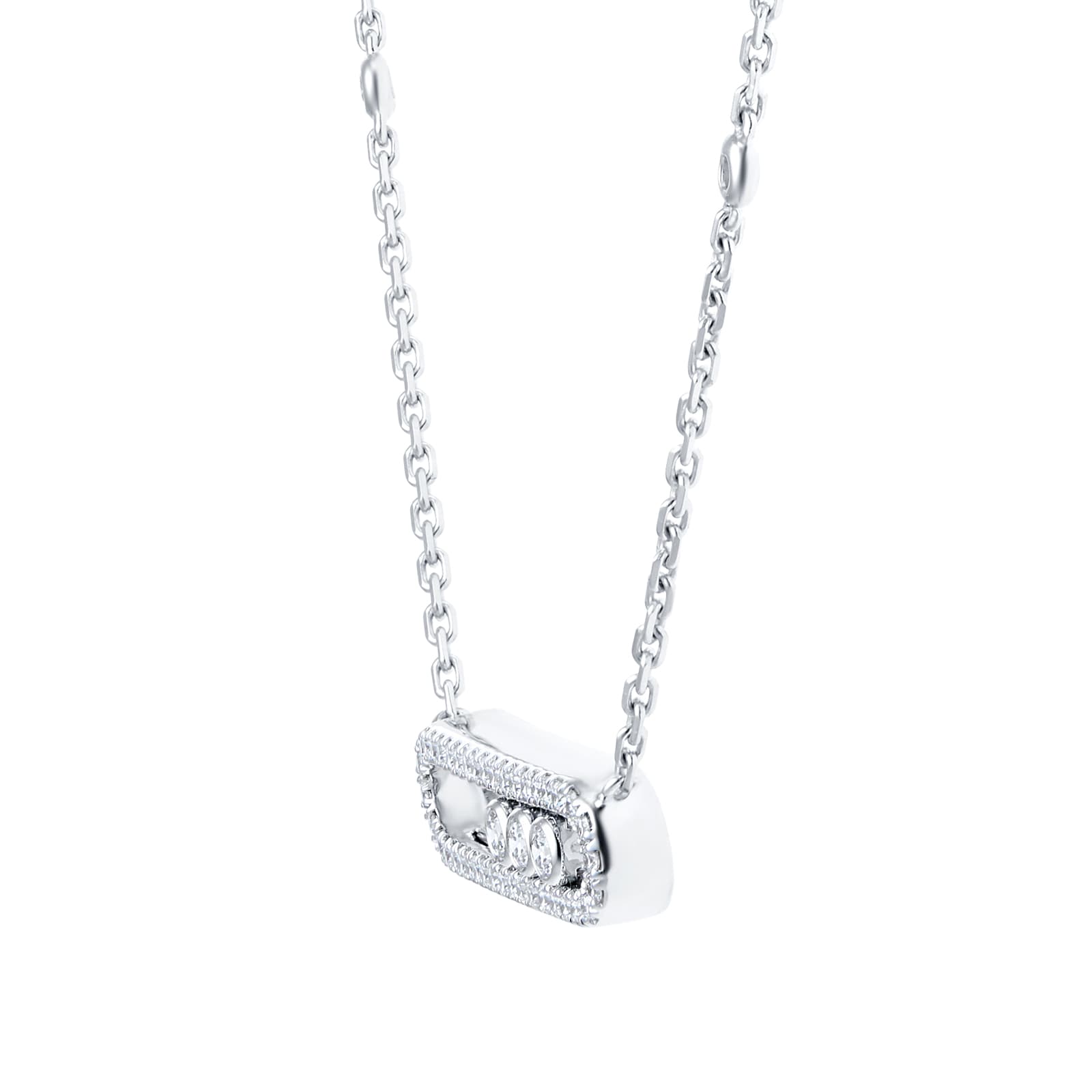 Messika Move Classique 0.33cttw Diamond Pavé Necklace Messika Move Classique 0.33cttw Diamond Pavé Necklace