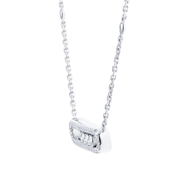 Messika Move Classique 0.33cttw Diamond Pav&eacute; Necklace