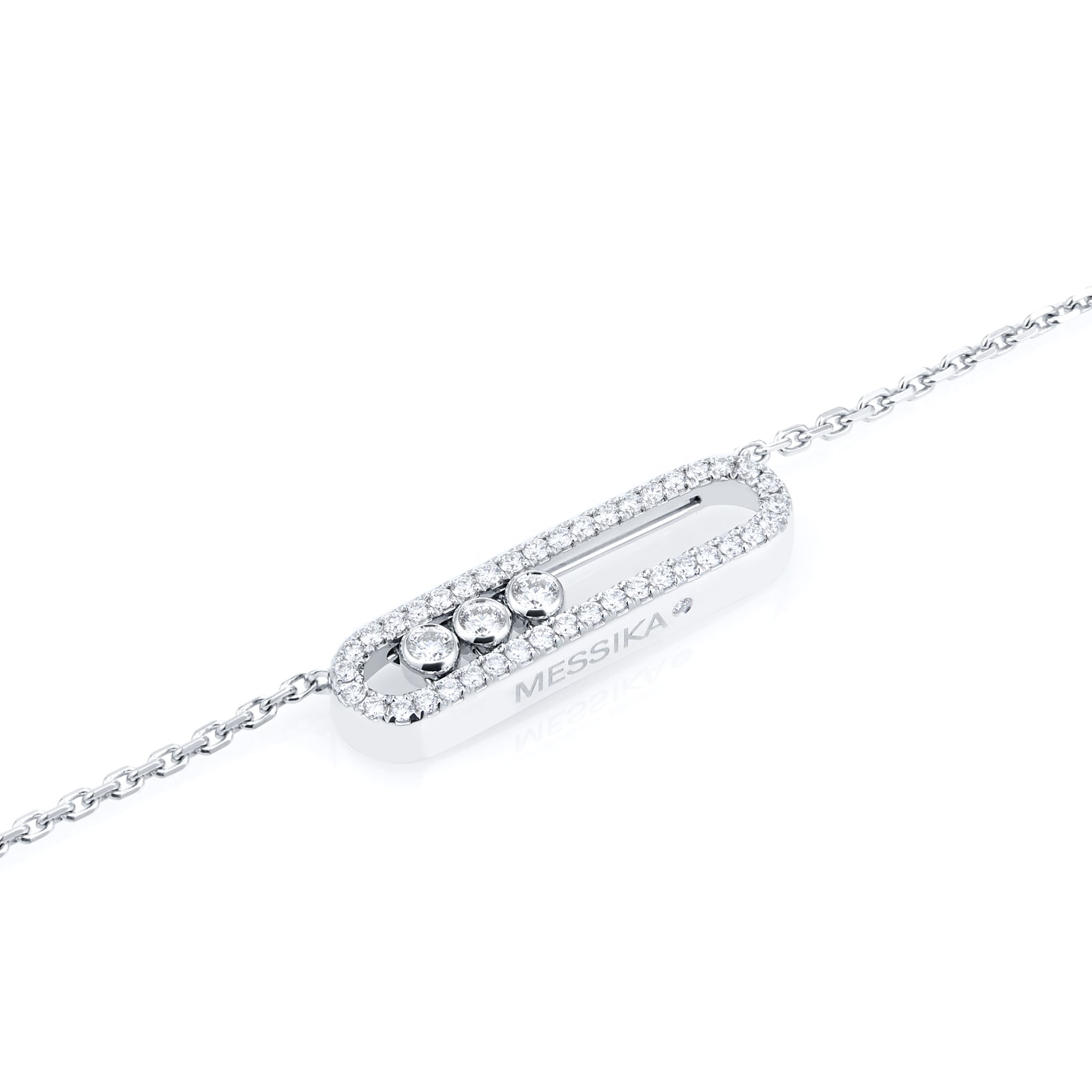 Messika Move Classique 0.33cttw Diamond Pavé Necklace Messika Move Classique 0.33cttw Diamond Pavé Necklace