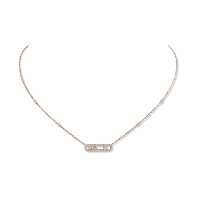 Messika Move Classique Diamond Pav&eacute; Necklace