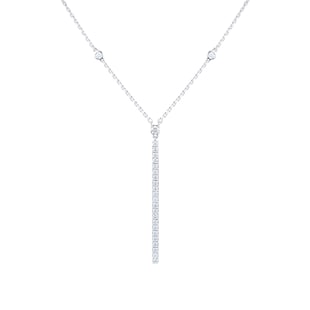 Messika Gatsby Vertical Bar 0.38cttw Diamond Necklace
