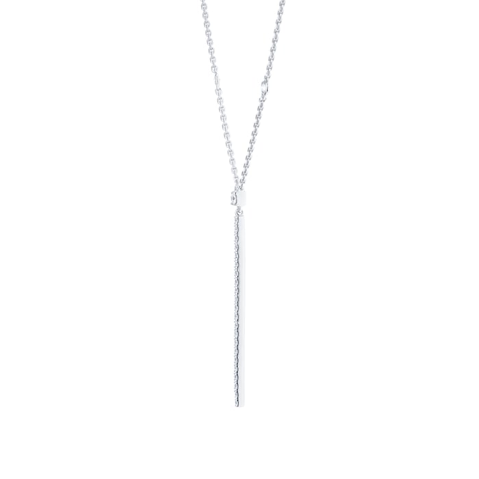 Messika Gatsby Vertical Bar 0.38cttw Diamond Necklace