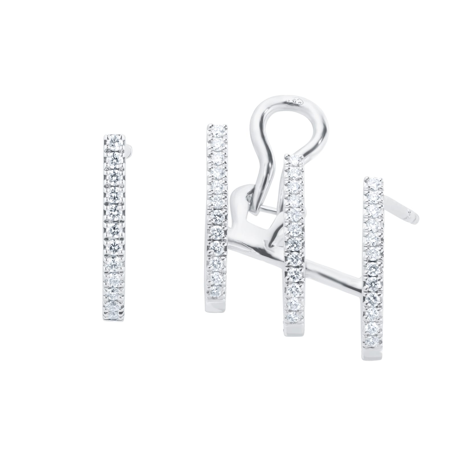 Messika Gatsby Multi Hoop Earrings Messika Gatsby Multi Hoop Earrings