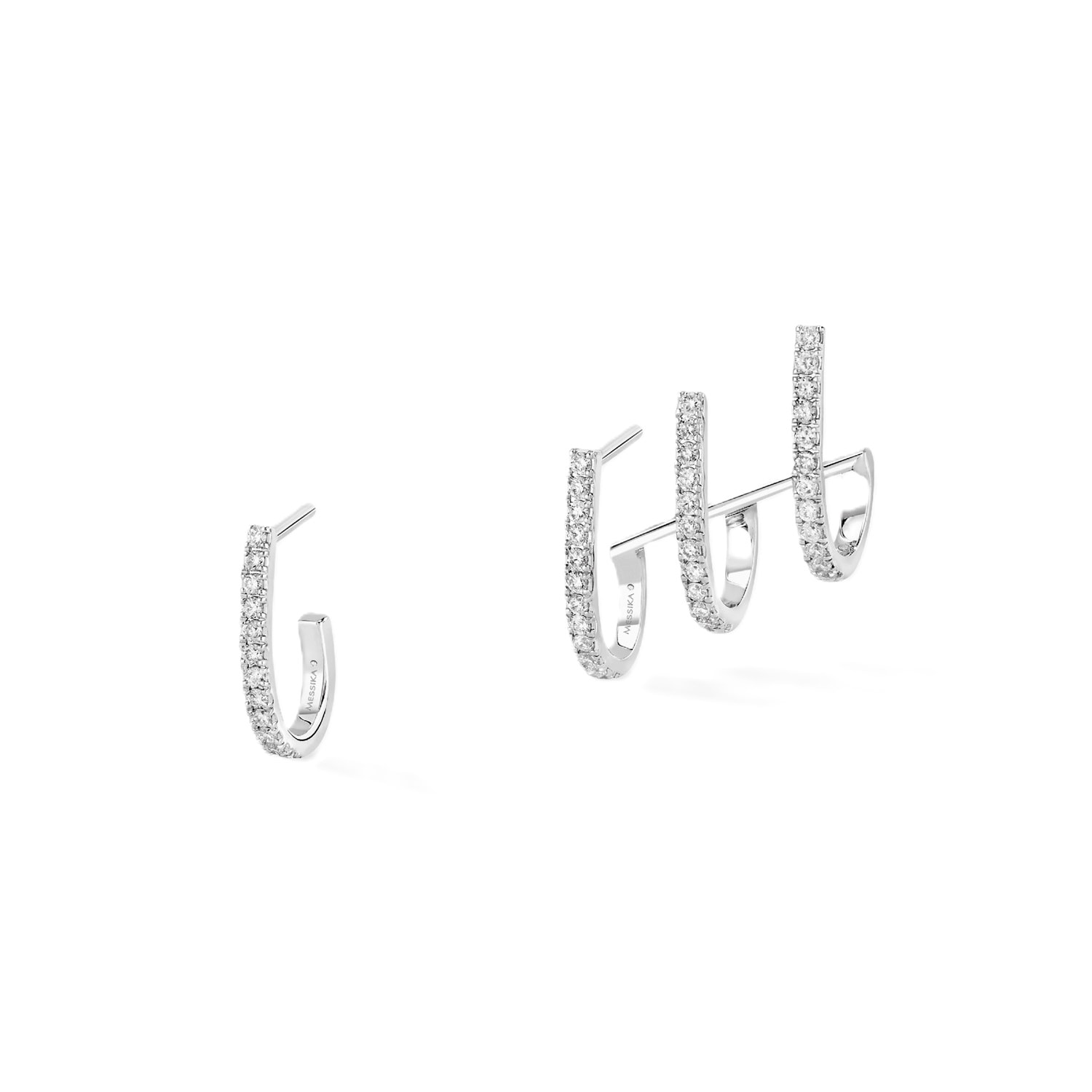 Messika Gatsby Multi Hoop Earrings Messika Gatsby Multi Hoop Earrings