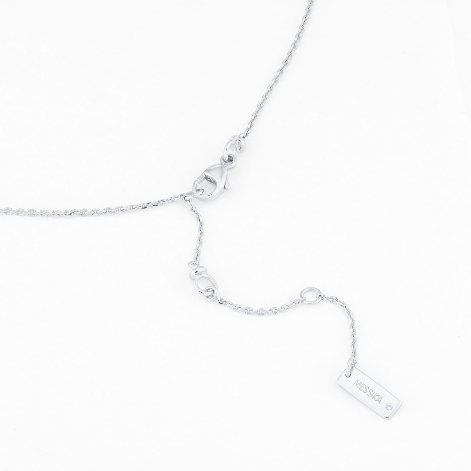 Messika 18k White Gold 0.76cttw Diamond My Twin 2-Row Necklace 60cm