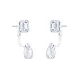 Messika 18k White Gold 0.86cttw Diamond My Twin Diamond Drop Earrings