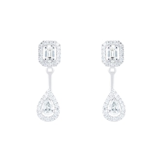 Messika My Twin Diamond Drop 0.86cttw Diamond Earrings