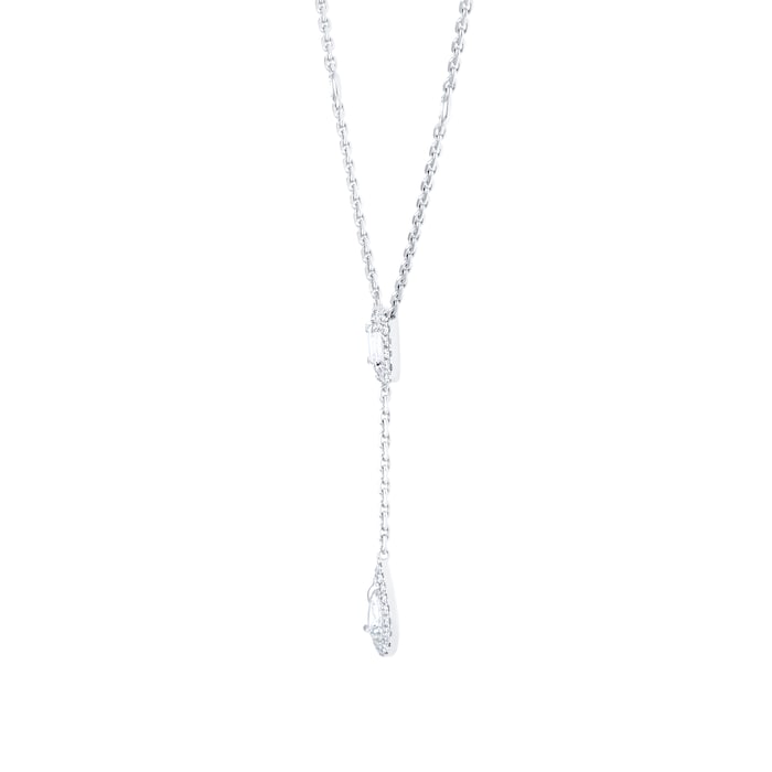 Messika My Twin Tie 0.36cttw Diamond Necklace